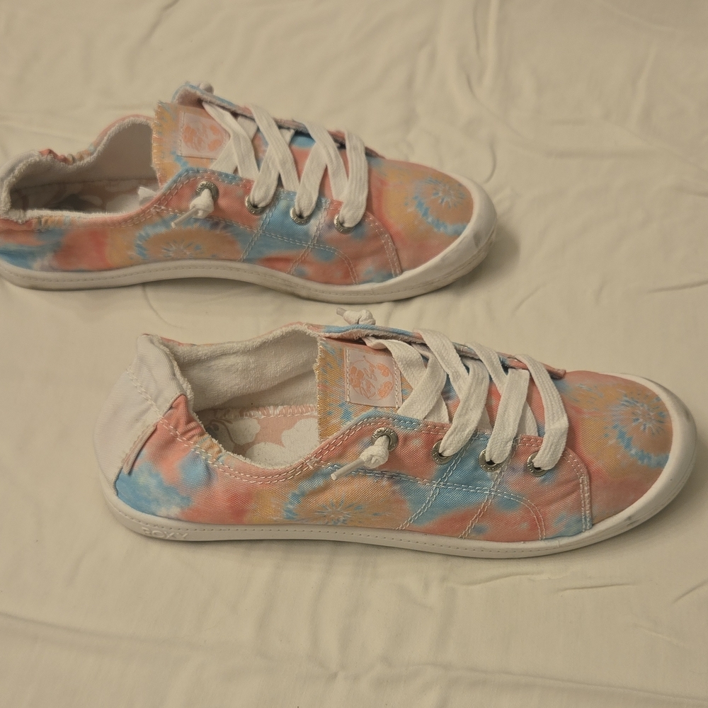 Roxy Pastel Tie-Dye Sneakers - Picture 2 of 5
